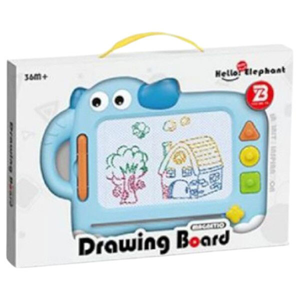 Доска для рисования слоненок цветная с печатями. кор.35x4, 1x25 с, You Bei Ya - № 2 Доска для рисования слоненок цветная с печатями. кор.35x4, 1x25 с, You Bei Ya - № 2