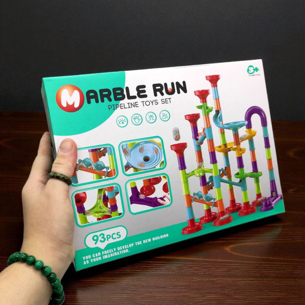 Конструктор "Marble Run", трек з кулькою, 93 под., кор. 28x7, 7x20, 7 см, Mic - № 3 Конструктор "Marble Run", трек з кулькою, 93 под., кор. 28x7, 7x20, 7 см, Mic - № 3