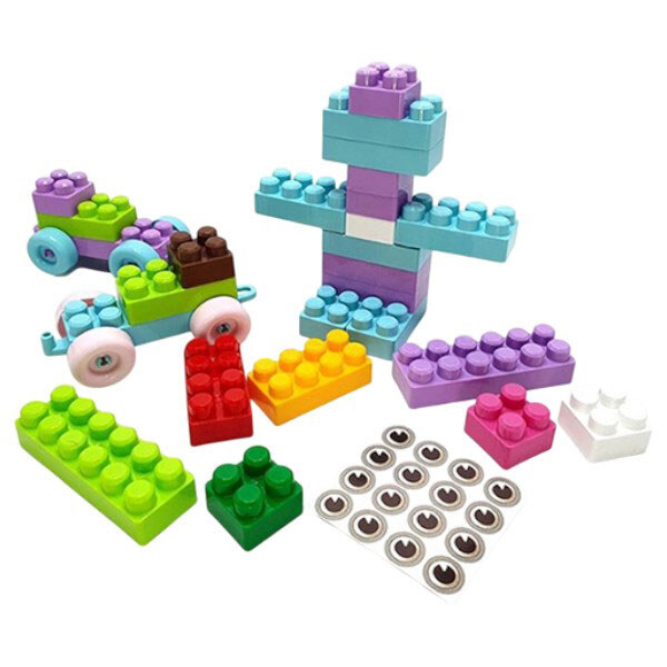 Конструктор "Набір для дівчаток", 343 деталі у контейнері для зберігання, Doloni - № 1 Конструктор "Набір для дівчаток", 343 деталі у контейнері для зберігання, Doloni - № 1