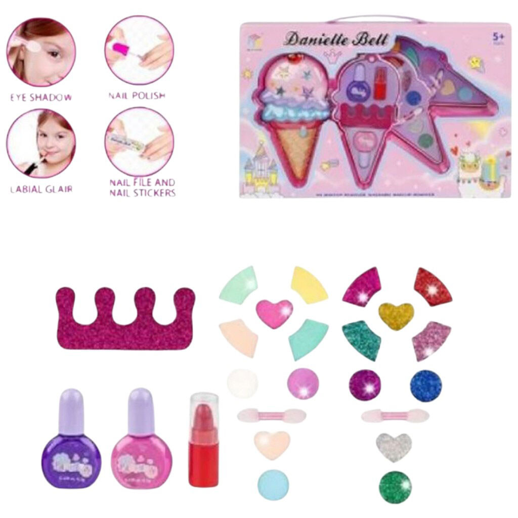 Косметика-мороженое с набором для маникюра, кор. 35x4x23 см, MEI NI YA TOY - № 2 Косметика-мороженое с набором для маникюра, кор. 35x4x23 см, MEI NI YA TOY - № 2