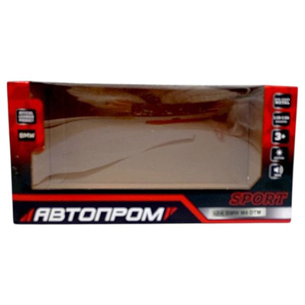 Машина металлическая 1:24 "BMW M4", бат., свет, звук, откр. двери и капот, Автопром - № 3 Машина металлическая 1:24 "BMW M4", бат., свет, звук, откр. двери и капот, Автопром - № 3
