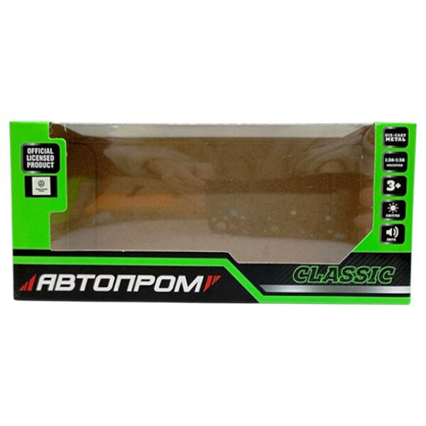 Машина металлическая 1:31 "Volkswagen The Beetle", батар., свет, звук, откр. двери, Автопром - № 2 Машина металлическая 1:31 "Volkswagen The Beetle", батар., свет, звук, откр. двери, Автопром - № 2