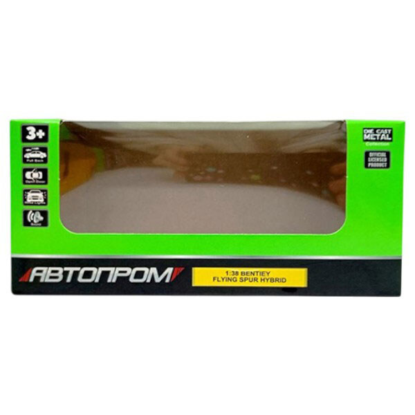 Машина металлическая 1:38 "Bentley Flying Spur Hybrid", бат., мир., звук, откр. двери, Автопром - № 2 Машина металлическая 1:38 "Bentley Flying Spur Hybrid", бат., мир., звук, откр. двери, Автопром - № 2