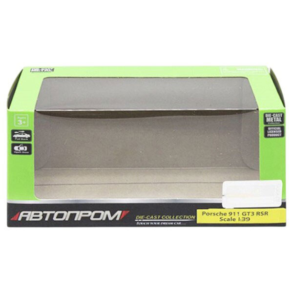 Машина металева "Porsche 911 GT3 RSR", Автопром - № 2 Машина металева "Porsche 911 GT3 RSR", Автопром - № 2