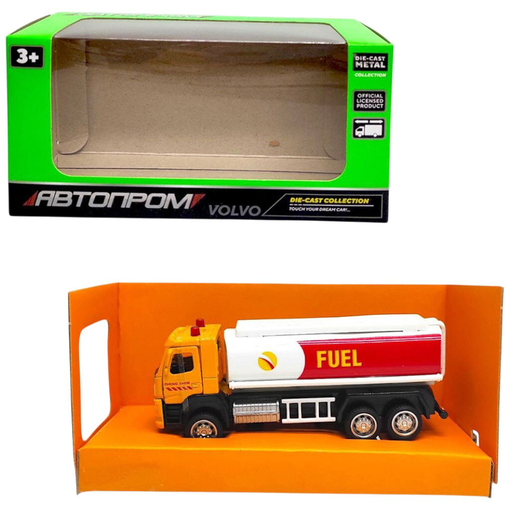 Машина металева 1:72 Volvo Oil Tanker, 13, 5x7x5 см, Автопром - № 1 Машина металева 1:72 Volvo Oil Tanker, 13, 5x7x5 см, Автопром - № 1