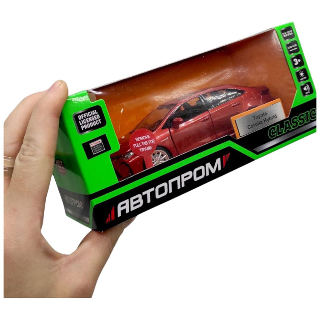 Машина металева "Toyota Corolla Hybrid", Автопром - № 2 Машина металева "Toyota Corolla Hybrid", Автопром - № 2