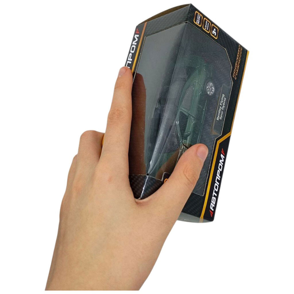 Машина металева 1:47 Bentley Flying Spur Hybrid, темно-зелений, Автопром - № 3 Машина металева 1:47 Bentley Flying Spur Hybrid, темно-зелений, Автопром - № 3