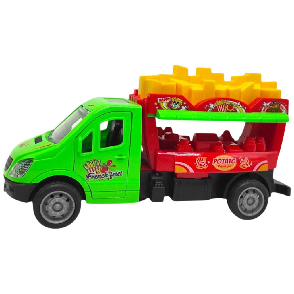 Машинка с металлической кабиной "STREET FOOD", Автопром - № 1 Машинка с металлической кабиной "STREET FOOD", Автопром - № 1