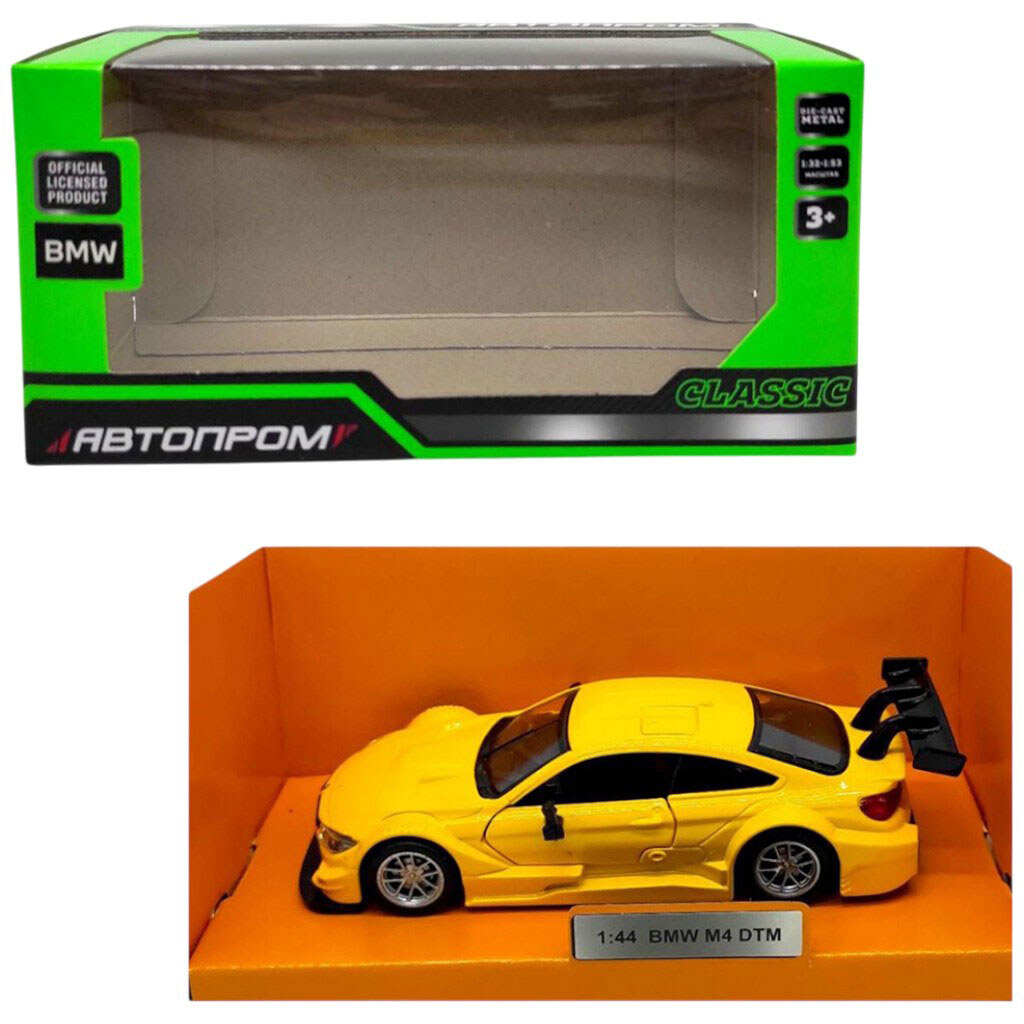 Машинка металева "BMW M4 DTM", Автопром - № 1 Машинка металева "BMW M4 DTM", Автопром - № 1