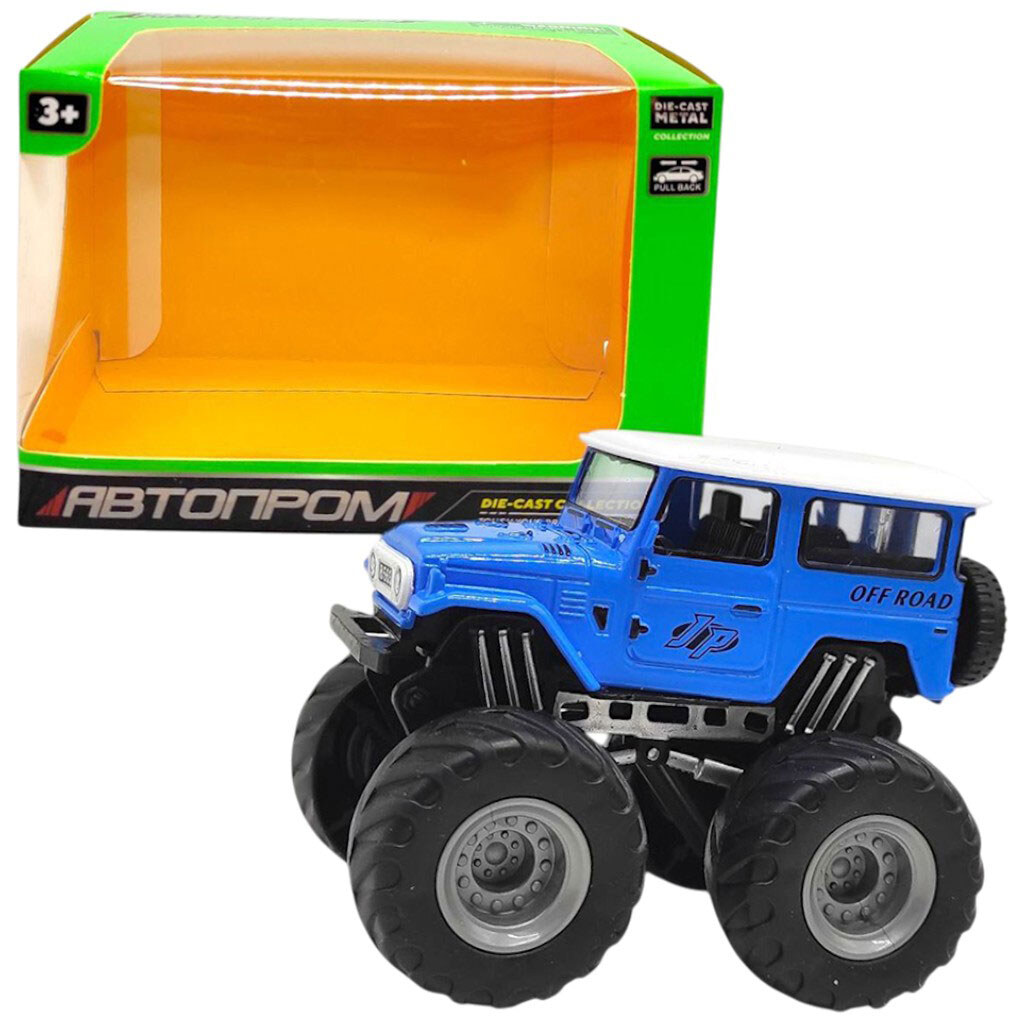 Машинка металева "МОНСТР ТРАК", Автопром - № 1 Машинка металева "МОНСТР ТРАК", Автопром - № 1