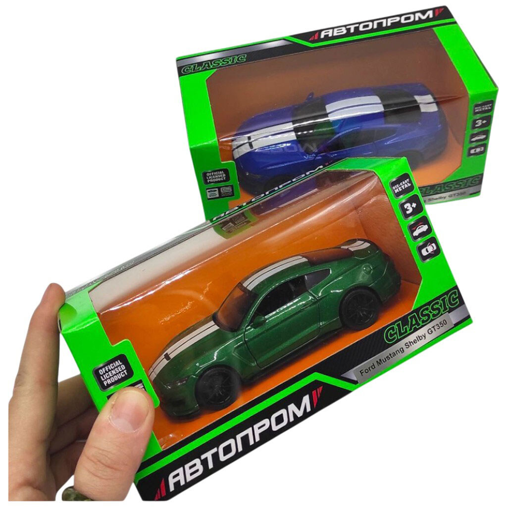 Машинка металева 1:36 "MUSTANG", коробка, 15, 5х7х8 см, Автопром - № 3 Машинка металева 1:36 "MUSTANG", коробка, 15, 5х7х8 см, Автопром - № 3