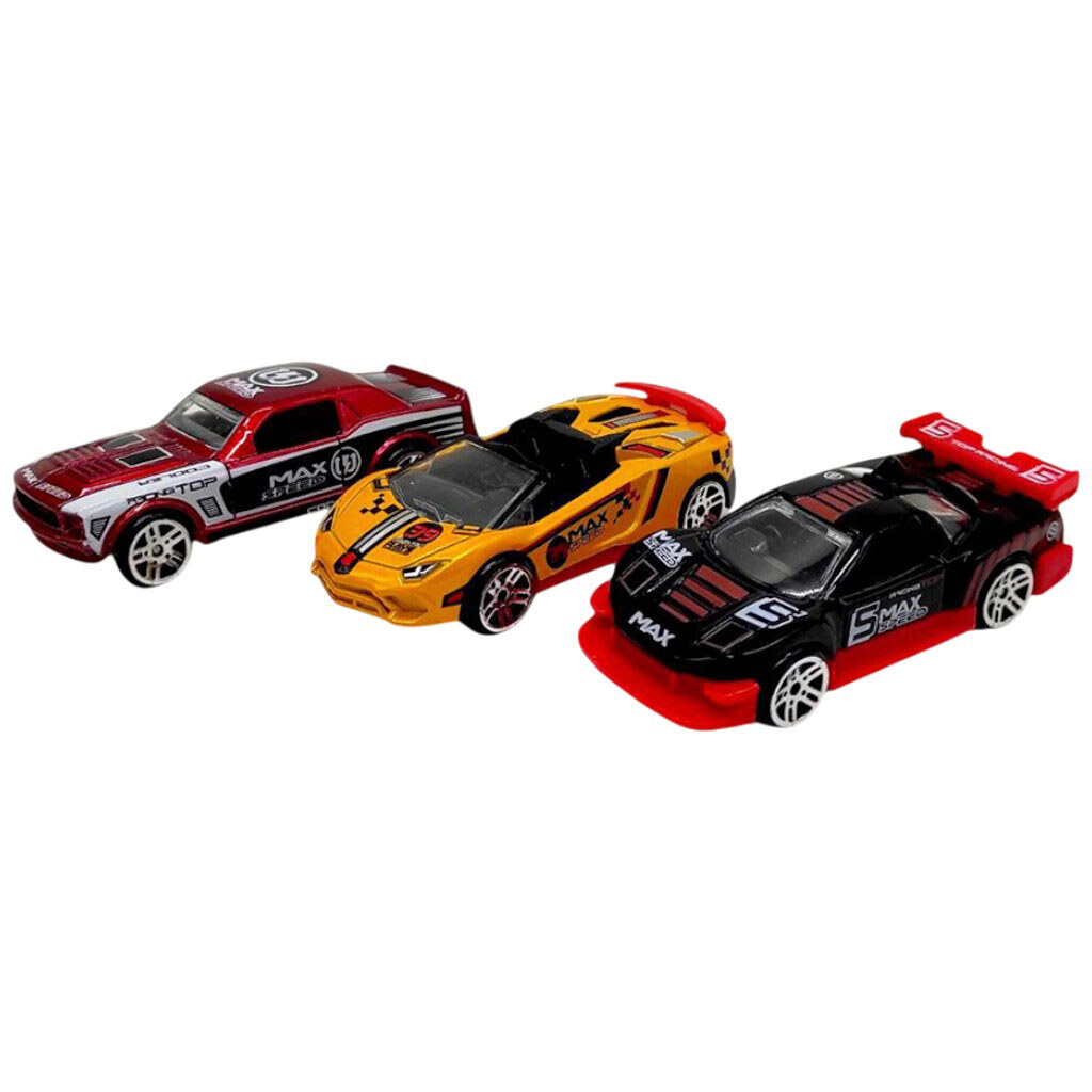 Набір металевих машин, 3 шт. у наборі, ВИД 2, Автопром - № 1 Набір металевих машин, 3 шт. у наборі, ВИД 2, Автопром - № 1