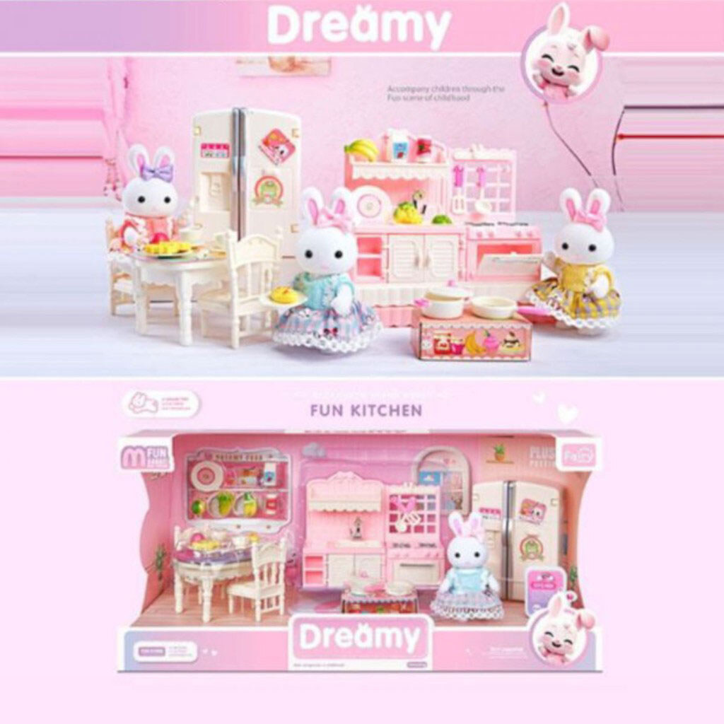 Набор мебели в коробке, микс видов, Mic - № 3 Набор мебели в коробке, микс видов, Mic - № 3