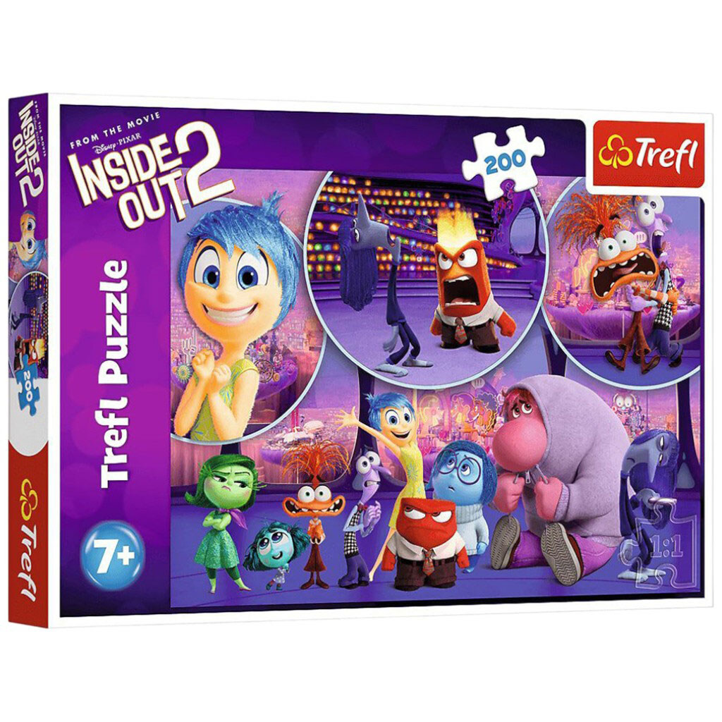 Пазли, 200 ел "Думки навиворіт", Trefl - № 1 Пазли, 200 ел "Думки навиворіт", Trefl - № 1