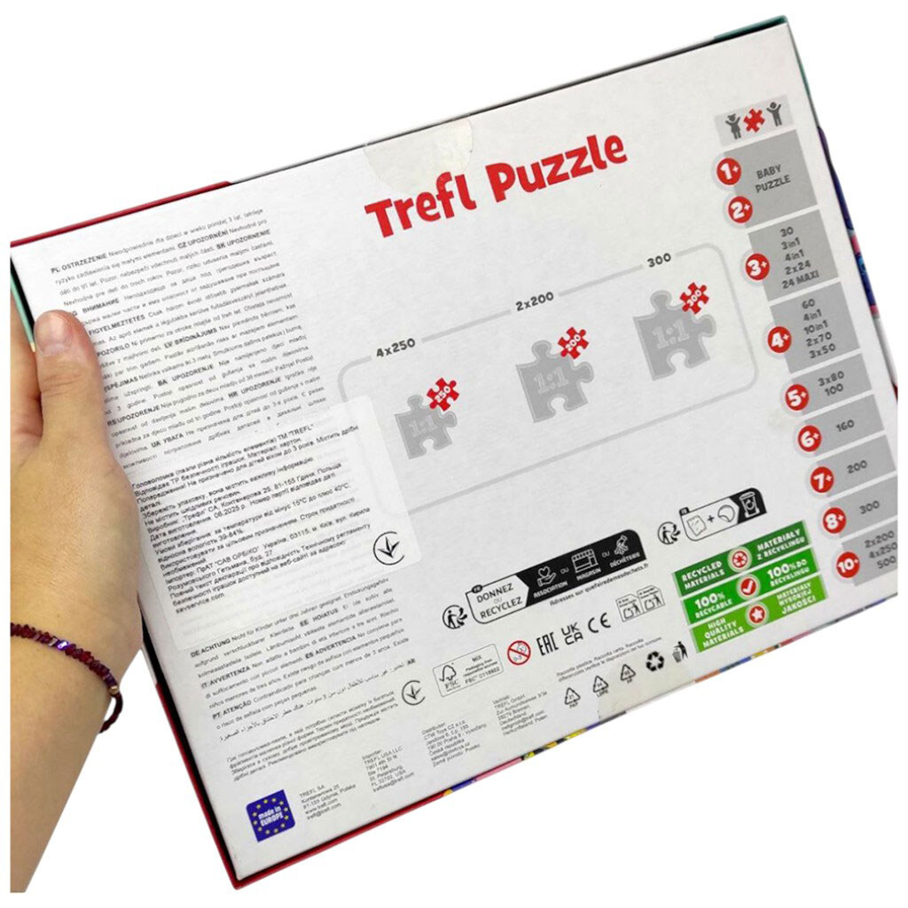 Пазлы 4в1 "Лело и Стич. Удивительный Стич", Trefl - № 2 Пазлы 4в1 "Лело и Стич. Удивительный Стич", Trefl - № 2