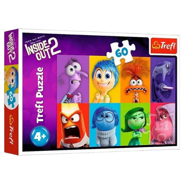Пазлы 60 эл "Мыслями наизнанку 2", Trefl - № 1 Пазлы 60 эл "Мыслями наизнанку 2", Trefl - № 1