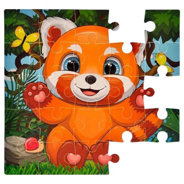 Пазлы фомовые, 25 эл "Енотик", Qbee - № 2 Пазлы фомовые, 25 эл "Енотик", Qbee - № 2