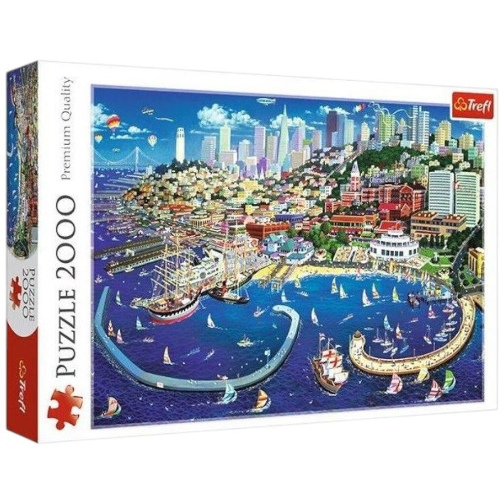 Пазли "Доха, Катар", 2000 елементів, Trefl - № 1 Пазли "Доха, Катар", 2000 елементів, Trefl - № 1