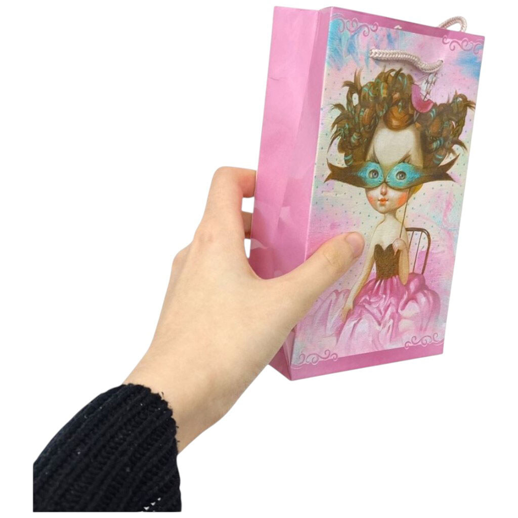 Пакет бумажный 11x18x5см микс видов, Art Studio Of Happiness - № 1 Пакет бумажный 11x18x5см микс видов, Art Studio Of Happiness - № 1