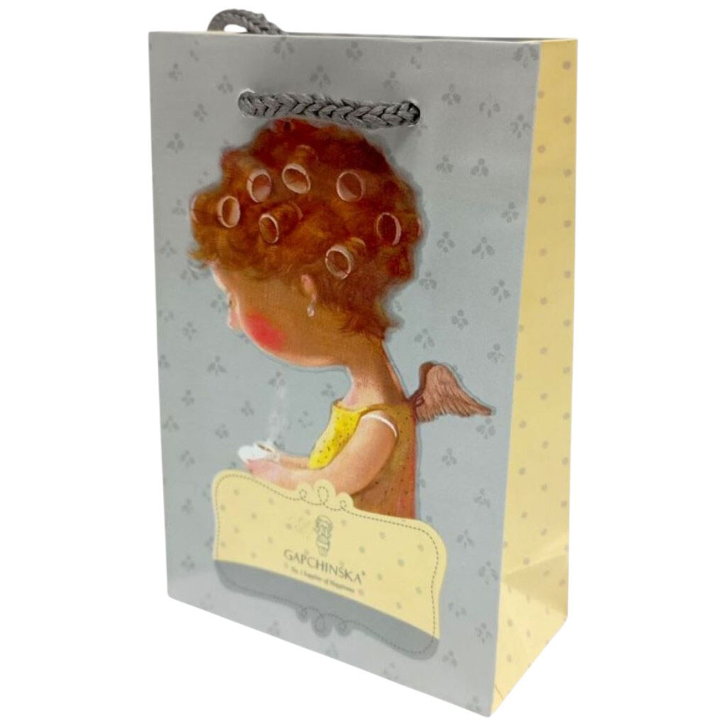 Пакет паперовий "ДІВЧИНКА Ангел", 8x12x3.5, Bourgeois - № 1 Пакет паперовий "ДІВЧИНКА Ангел", 8x12x3.5, Bourgeois - № 1
