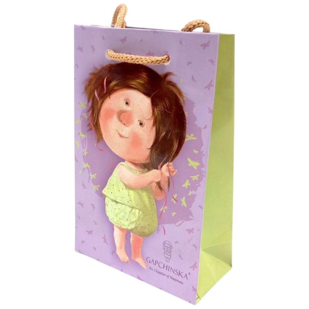 Пакет бумажный "ДЕВОЧКА", 8x12x3.5, Bourgeois - № 1 Пакет бумажный "ДЕВОЧКА", 8x12x3.5, Bourgeois - № 1