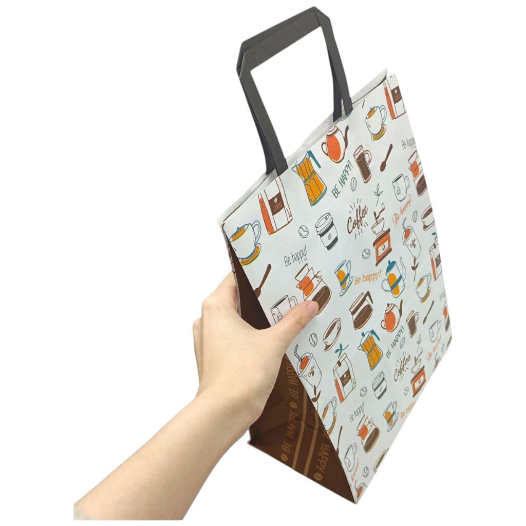 Пакет бумажный с ручками Крафт 25х15х34,5см, Bourgeois - № 2 Пакет бумажный с ручками Крафт 25х15х34,5см, Bourgeois - № 2