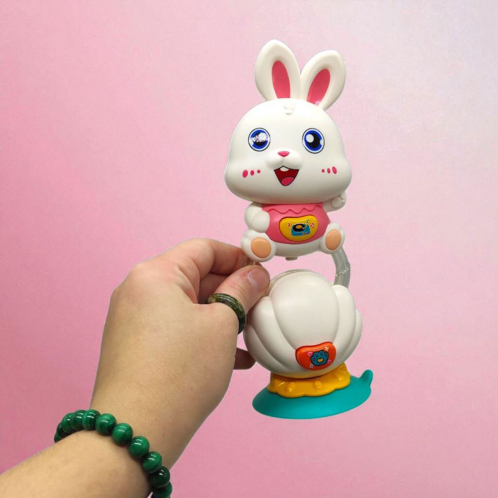 Погремушка на присоске "КРОЛИК", Mic - № 2 Погремушка на присоске "КРОЛИК", Mic - № 2