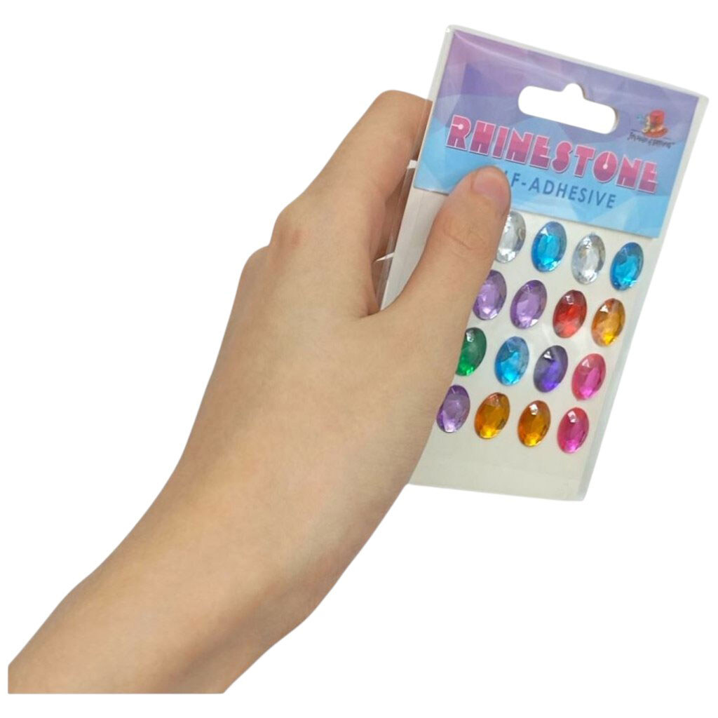 Стрази самоклеючі, 1, 8x1, 3см, 24шт., Art Studio Of Happiness - № 2 Стрази самоклеючі, 1, 8x1, 3см, 24шт., Art Studio Of Happiness - № 2