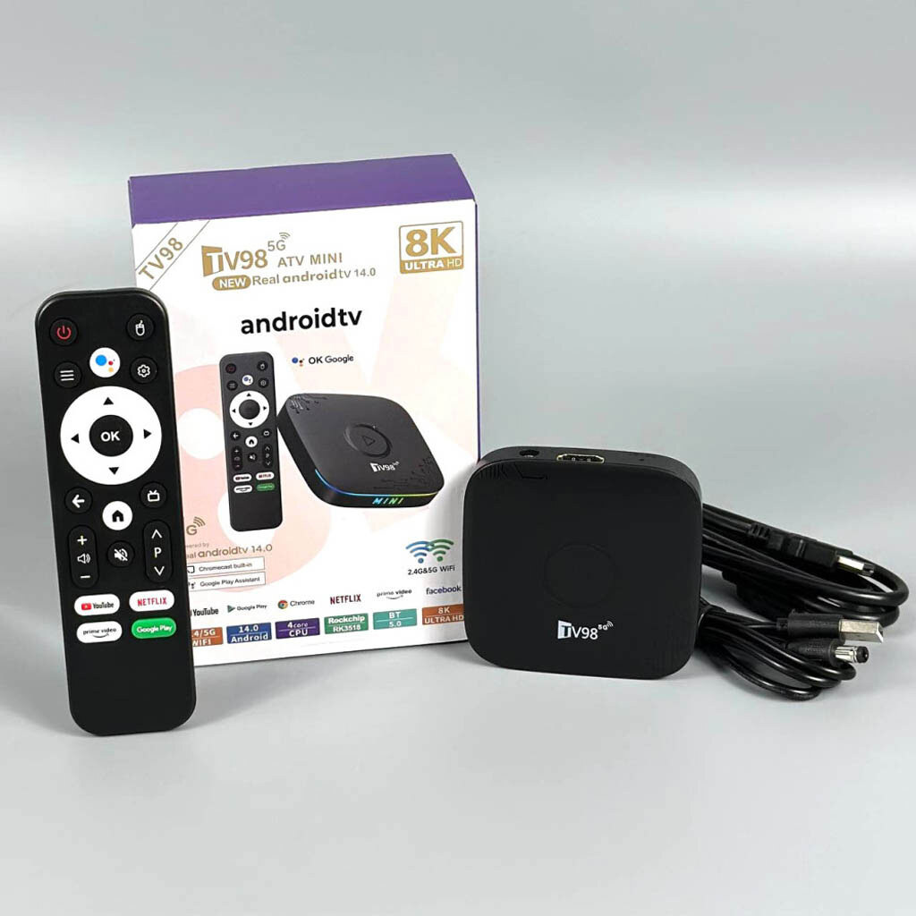 TV-Приставка TV98 ATV Mini, Черный - № 9 TV-Приставка TV98 ATV Mini, Черный - № 9