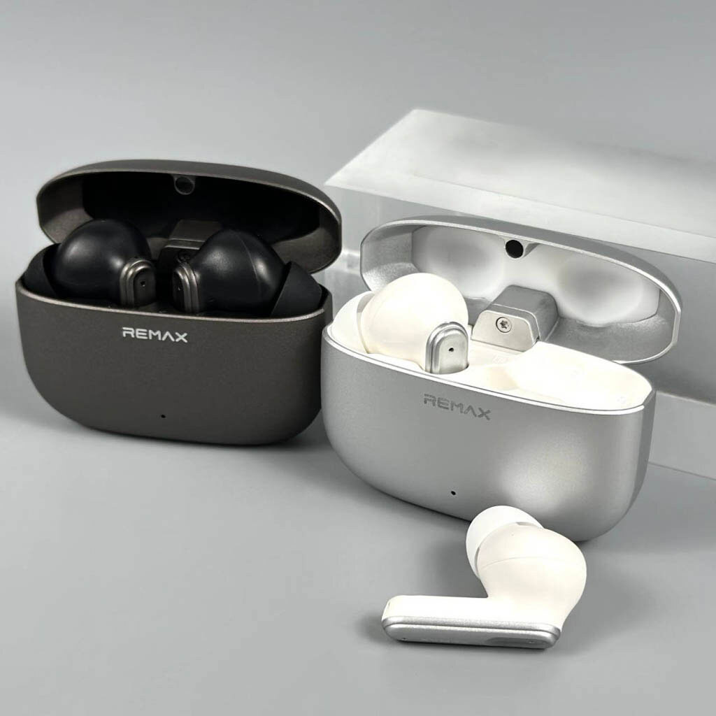 Bluetooth-гарнітура Remax TWS-11, Стерео, Сірий - № 2 Bluetooth-гарнітура Remax TWS-11, Стерео, Сірий - № 2