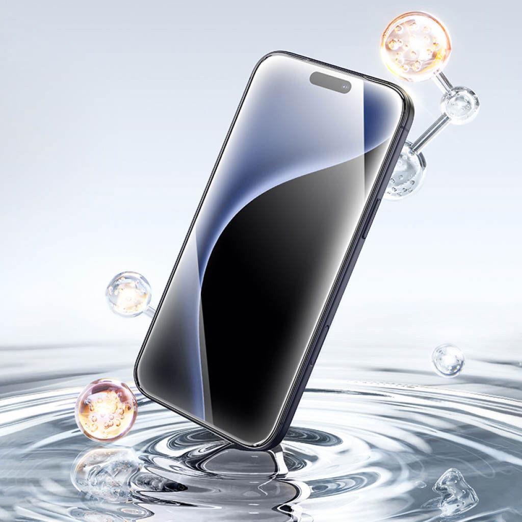 Захисне скло Apple iPhone 17 Pro, Hoco A888 Pro Bear, Чорний - № 7 Захисне скло Apple iPhone 17 Pro, Hoco A888 Pro Bear, Чорний - № 7
