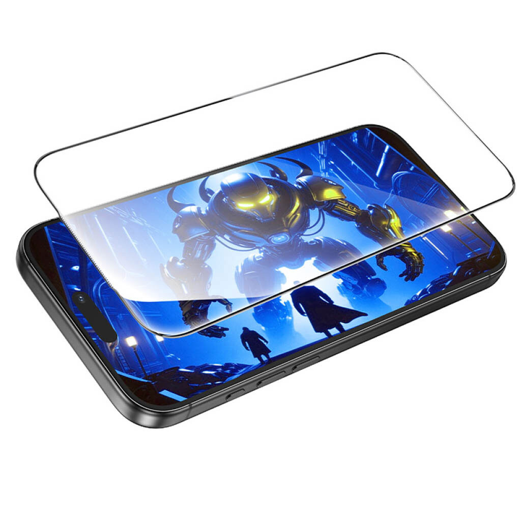 Защитное стекло Apple iPhone 11 / iPhone XR, Hoco A888 Plus Bear, Черный - № 3 Защитное стекло Apple iPhone 11 / iPhone XR, Hoco A888 Plus Bear, Черный - № 3