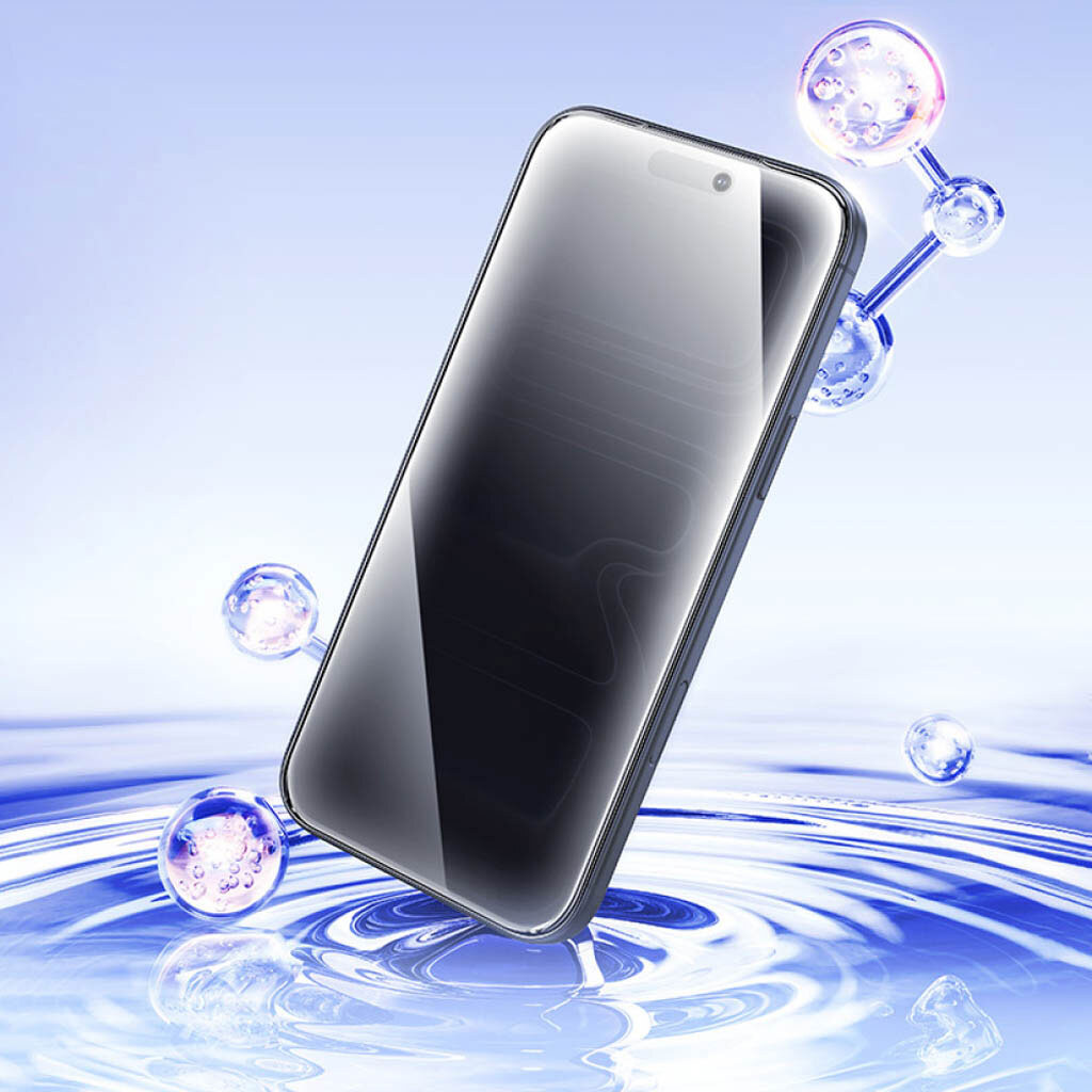 Защитное стекло Apple iPhone 12 / iPhone 12 Pro, Hoco A888 Plus Bear, Черный - № 6 Защитное стекло Apple iPhone 12 / iPhone 12 Pro, Hoco A888 Plus Bear, Черный - № 6