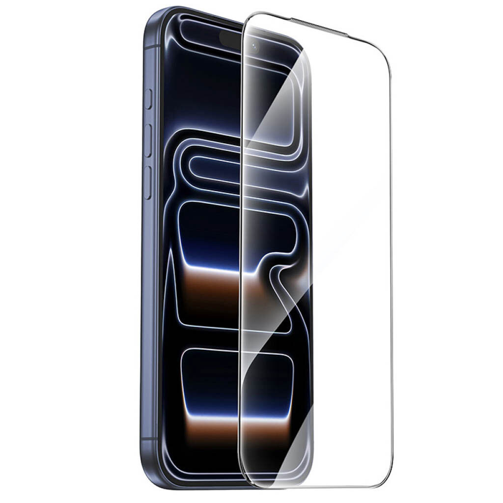 Защитное стекло Apple iPhone 15, Hoco A888 Bear, Черный - № 2 Защитное стекло Apple iPhone 15, Hoco A888 Bear, Черный - № 2