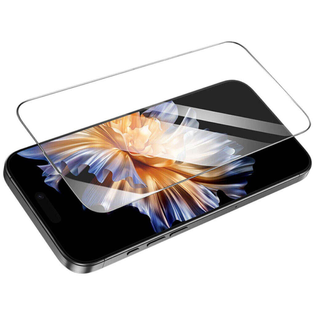 Защитное стекло Apple iPhone 17 Pro, Hoco, Черный - № 4 Защитное стекло Apple iPhone 17 Pro, Hoco, Черный - № 4