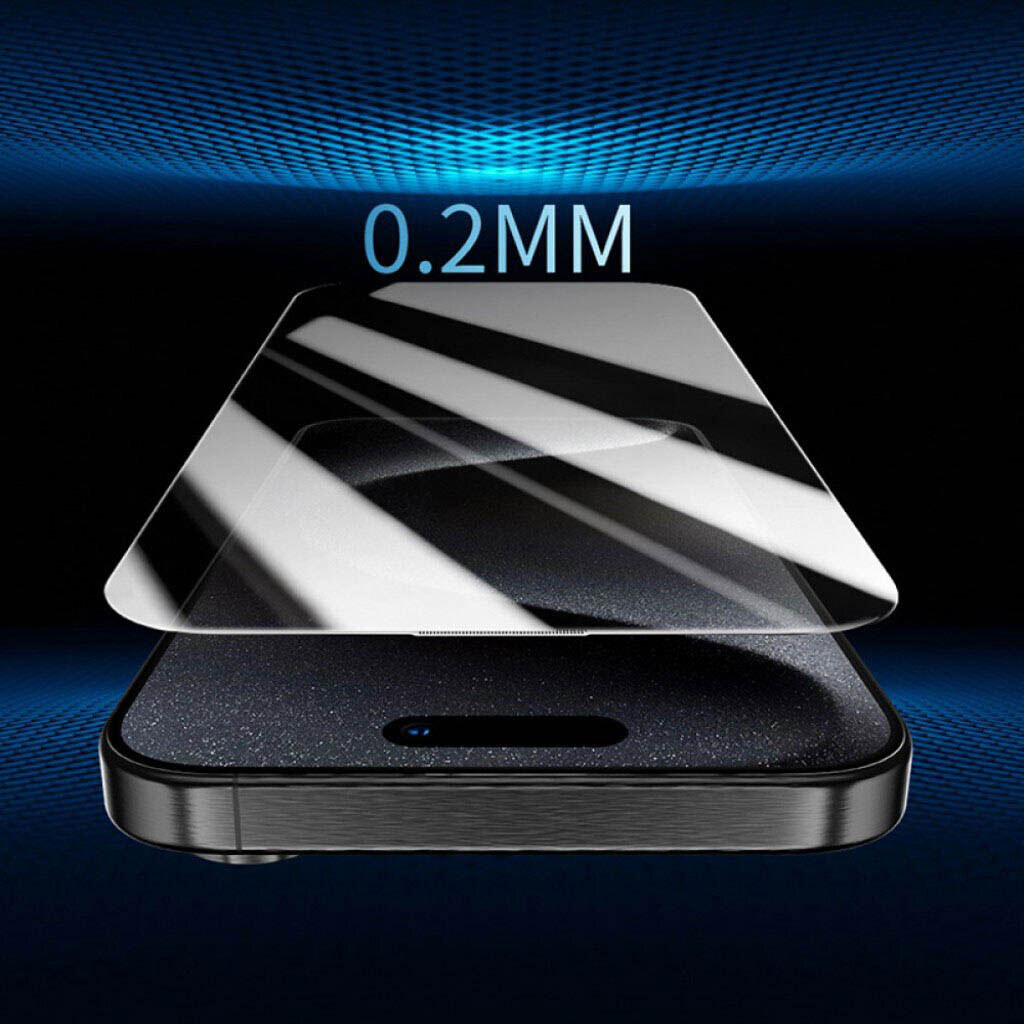 Защитное стекло Apple iPhone 17 Pro, Hoco, Черный - № 7 Защитное стекло Apple iPhone 17 Pro, Hoco, Черный - № 7