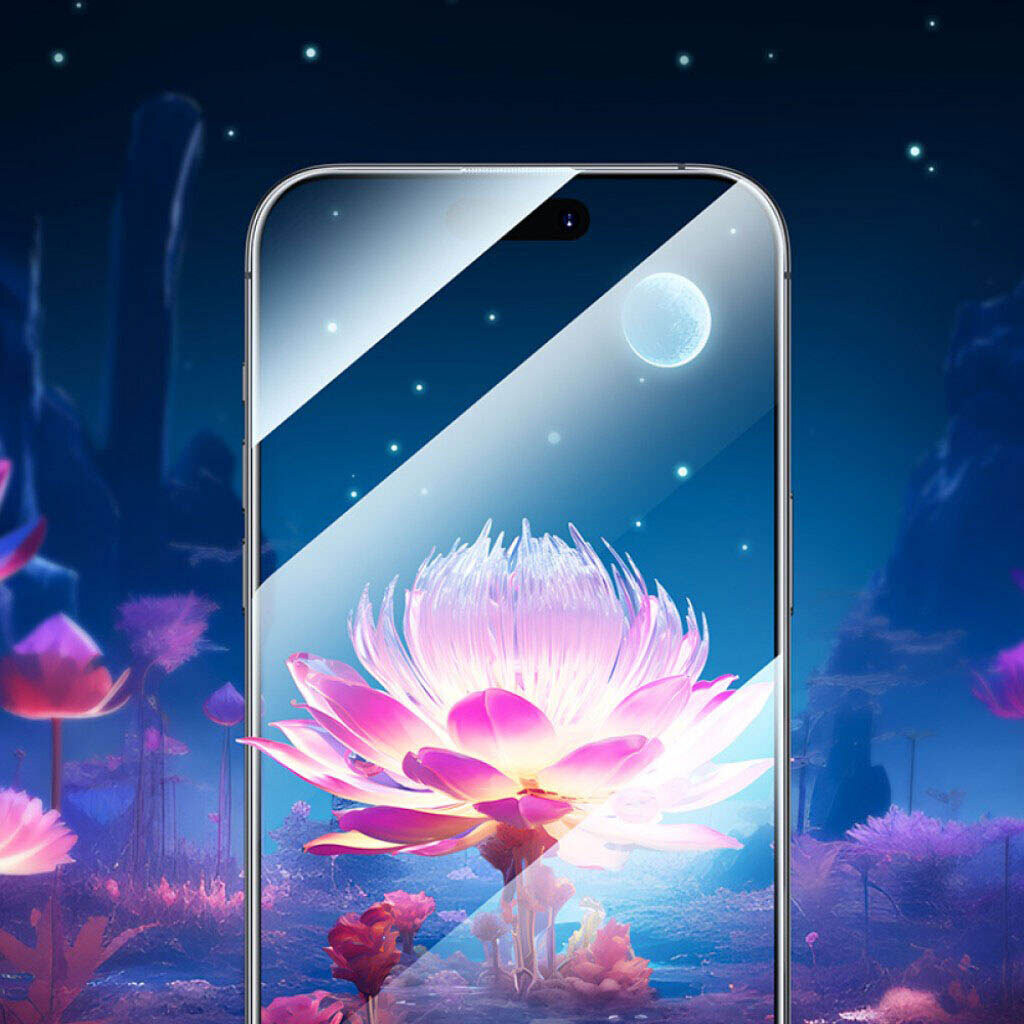 Защитное стекло Apple iPhone 17 Pro, Hoco, Черный - № 8 Защитное стекло Apple iPhone 17 Pro, Hoco, Черный - № 8