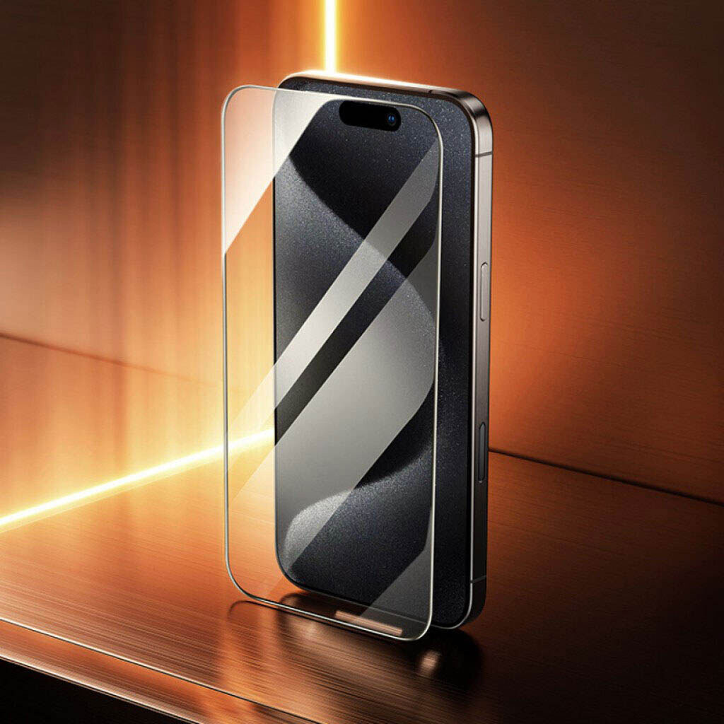 Защитное стекло Apple iPhone 17 Pro, Hoco, Черный - № 9 Защитное стекло Apple iPhone 17 Pro, Hoco, Черный - № 9