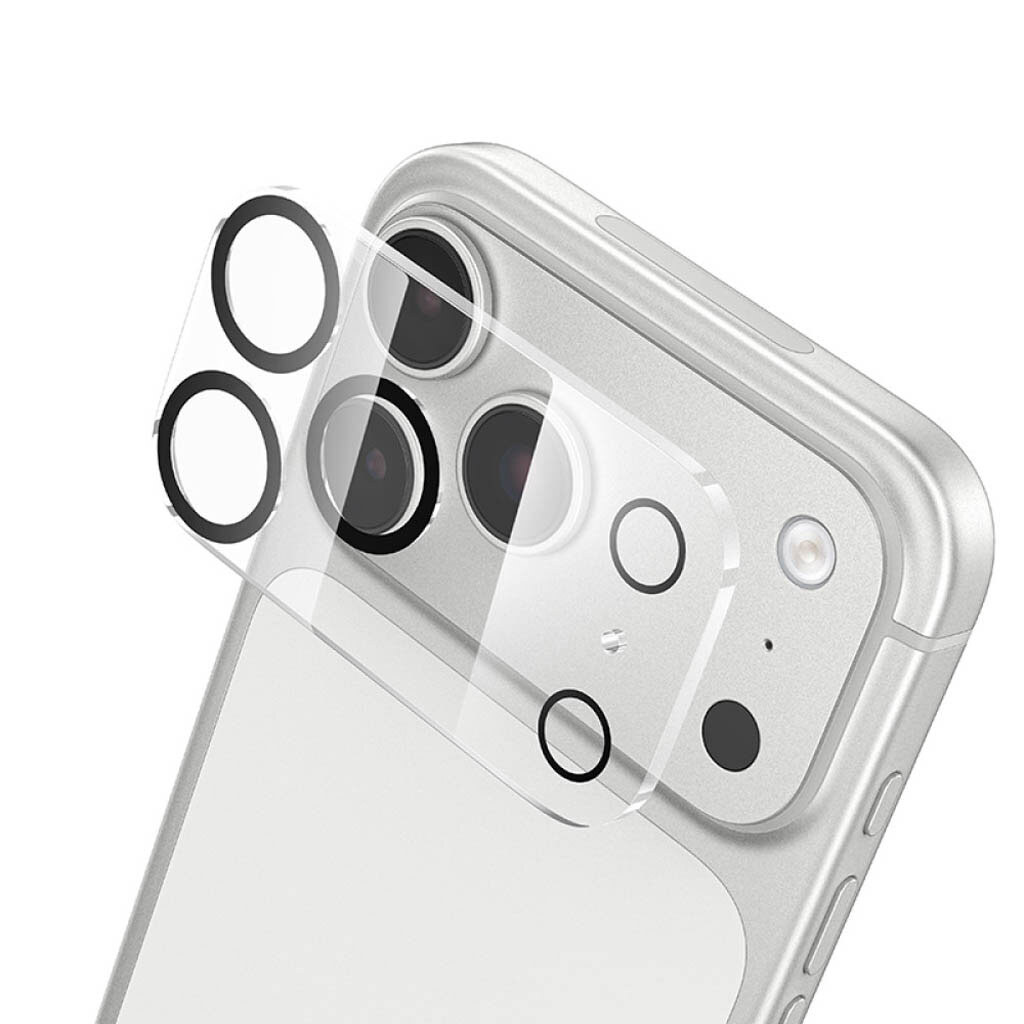Защитное стекло камеры Apple iPhone 17 Pro, Hoco, 3D, Черный - № 5 Защитное стекло камеры Apple iPhone 17 Pro, Hoco, 3D, Черный - № 5