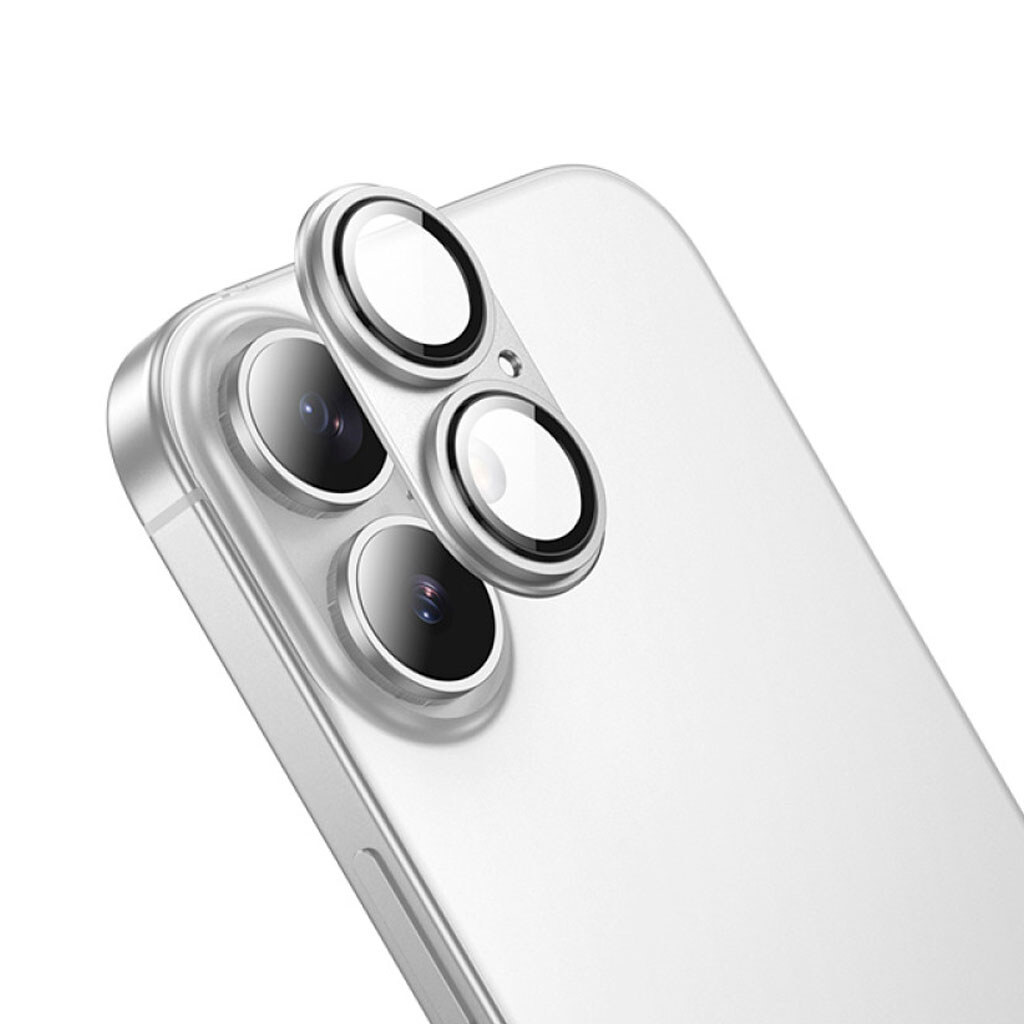 Захисне скло камери Apple iPhone 17, Hoco V16, Срібний - № 2 Захисне скло камери Apple iPhone 17, Hoco V16, Срібний - № 2