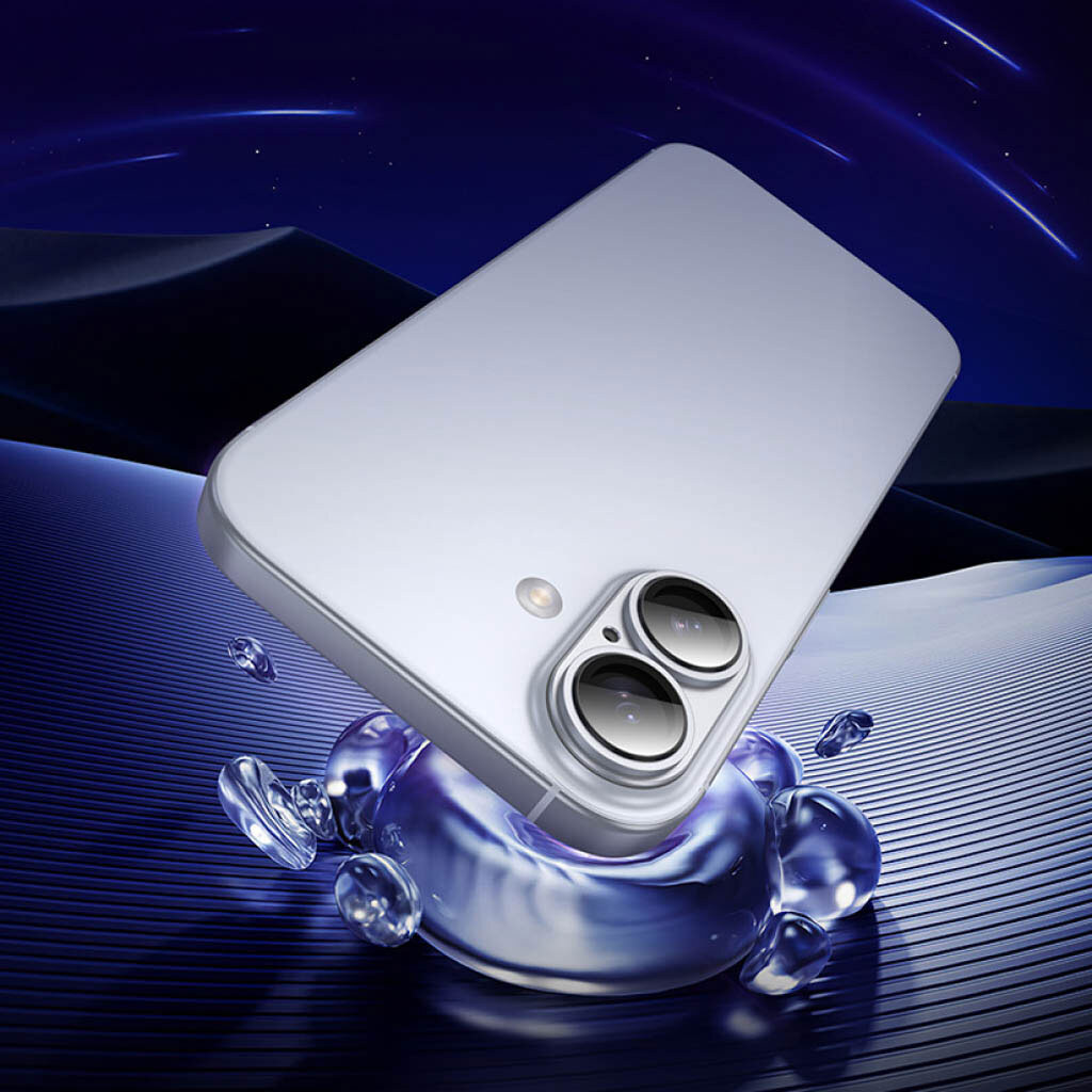 Захисне скло камери Apple iPhone 17, Hoco V16, Срібний - № 6 Захисне скло камери Apple iPhone 17, Hoco V16, Срібний - № 6