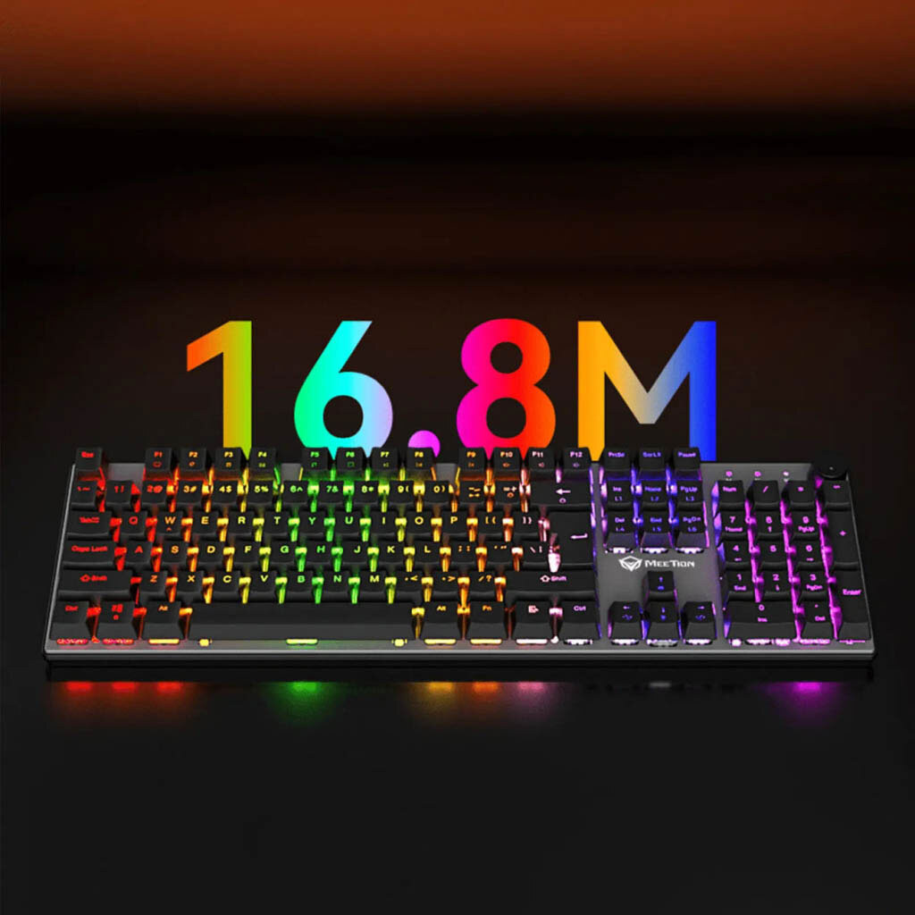 Клавіатура Meetion MK009 Pro, Чорний - № 7 Клавіатура Meetion MK009 Pro, Чорний - № 7