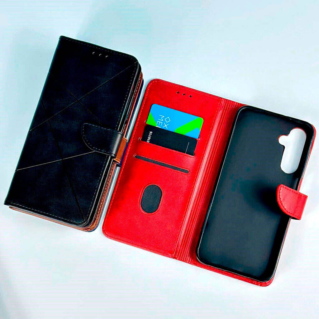 Чохол (книжка) Xiaomi Poco C85 / Redmi 15C, Business Clasp, Червоний - № 3 Чохол (книжка) Xiaomi Poco C85 / Redmi 15C, Business Clasp, Червоний - № 3