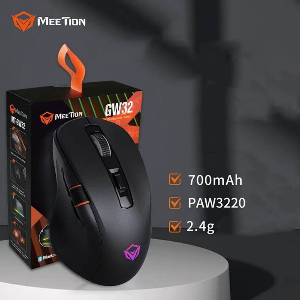 Мышь Meetion GW32, Черный - № 8 Мышь Meetion GW32, Черный - № 8