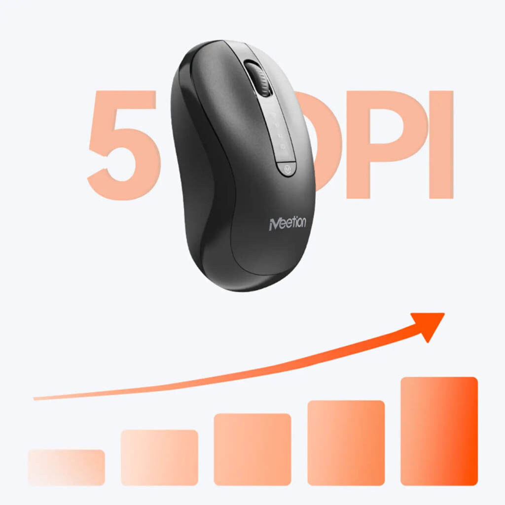 Мышь Meetion BTM185R, Черный - № 3 Мышь Meetion BTM185R, Черный - № 3