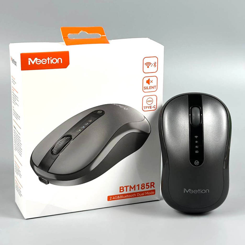 Мышь Meetion BTM185R, Черный - № 10 Мышь Meetion BTM185R, Черный - № 10