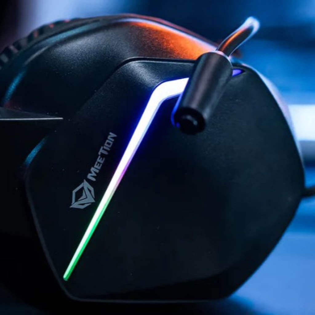 Навушники Meetion HP022, З мікрофоном, Чорний - № 7 Навушники Meetion HP022, З мікрофоном, Чорний - № 7