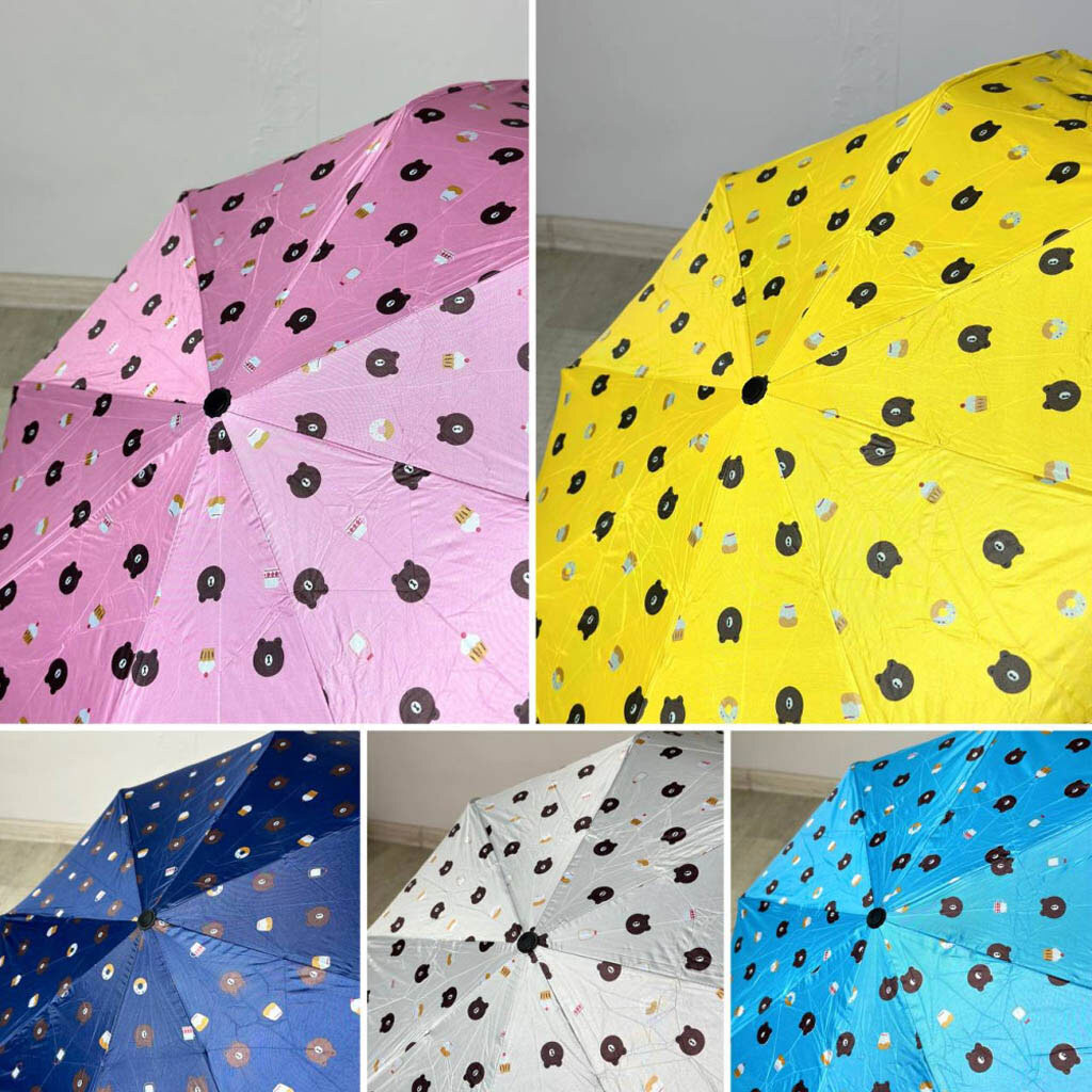 Зонт Bears D-108, Голубой - № 5 Зонт Bears D-108, Голубой - № 5