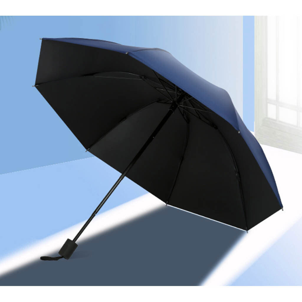 Зонт D-109, Черный - № 8 Зонт D-109, Черный - № 8