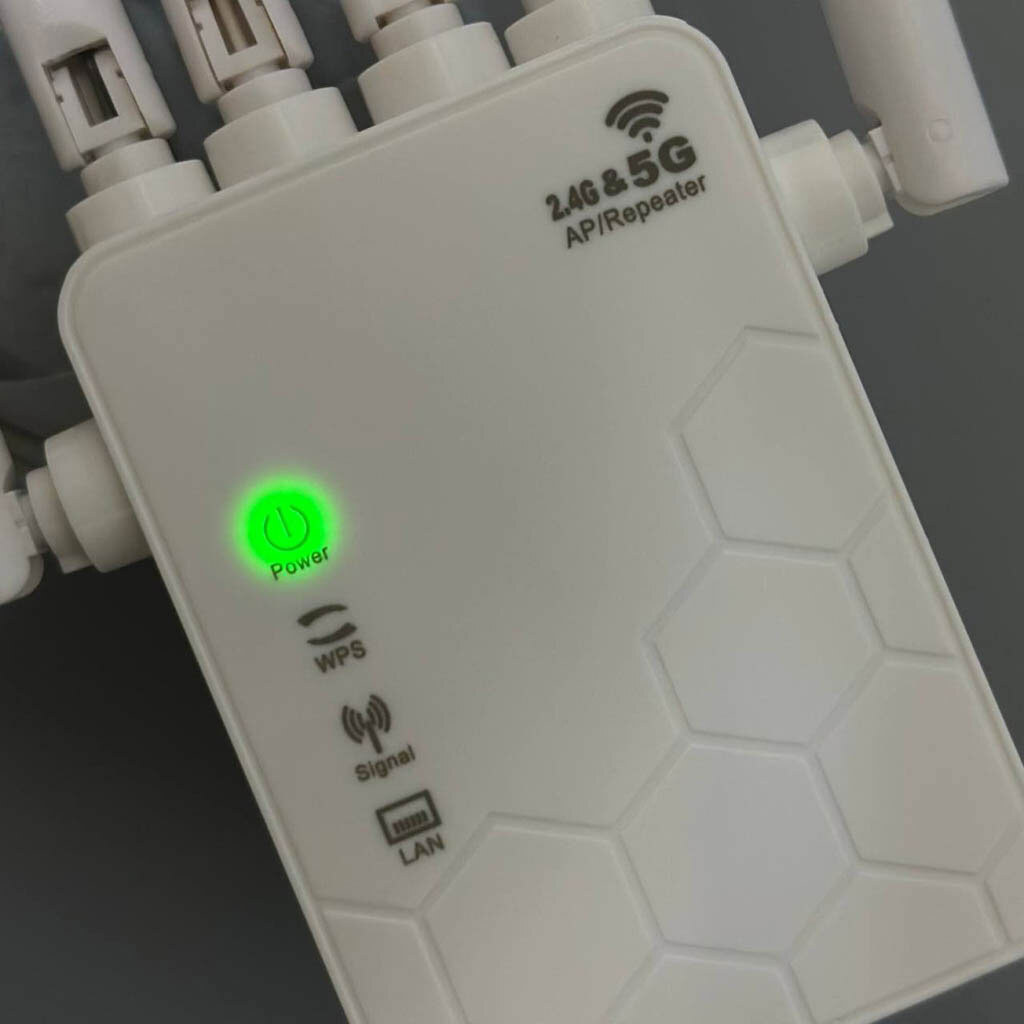 Підсилювач сигналу Wi-Fi AC1200M, Білий - № 6 Підсилювач сигналу Wi-Fi AC1200M, Білий - № 6